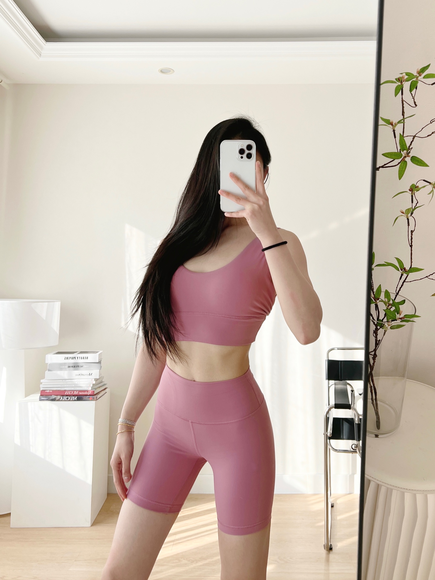 Lululemon Align set yoga pink