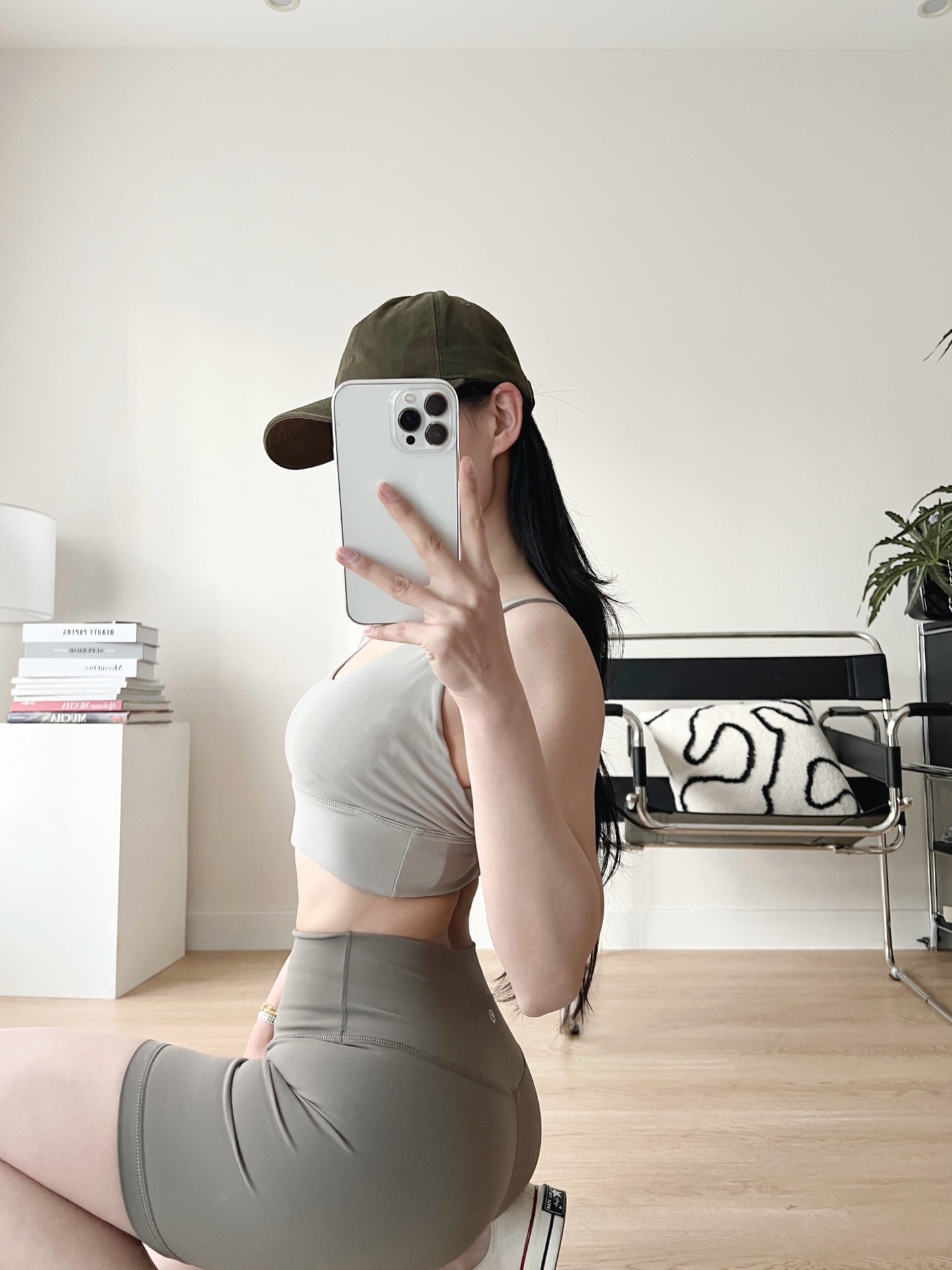 Lululemon Align shorts yoga olive