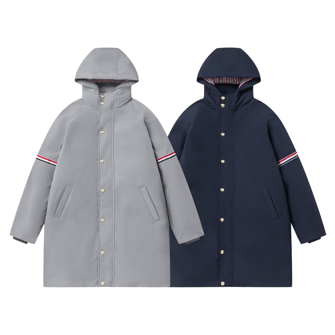 Qué mejores vendedores de réplicas
 Thom Browne Ropa Chaqueta de plumón Marrón Universal para hombres y mujeres