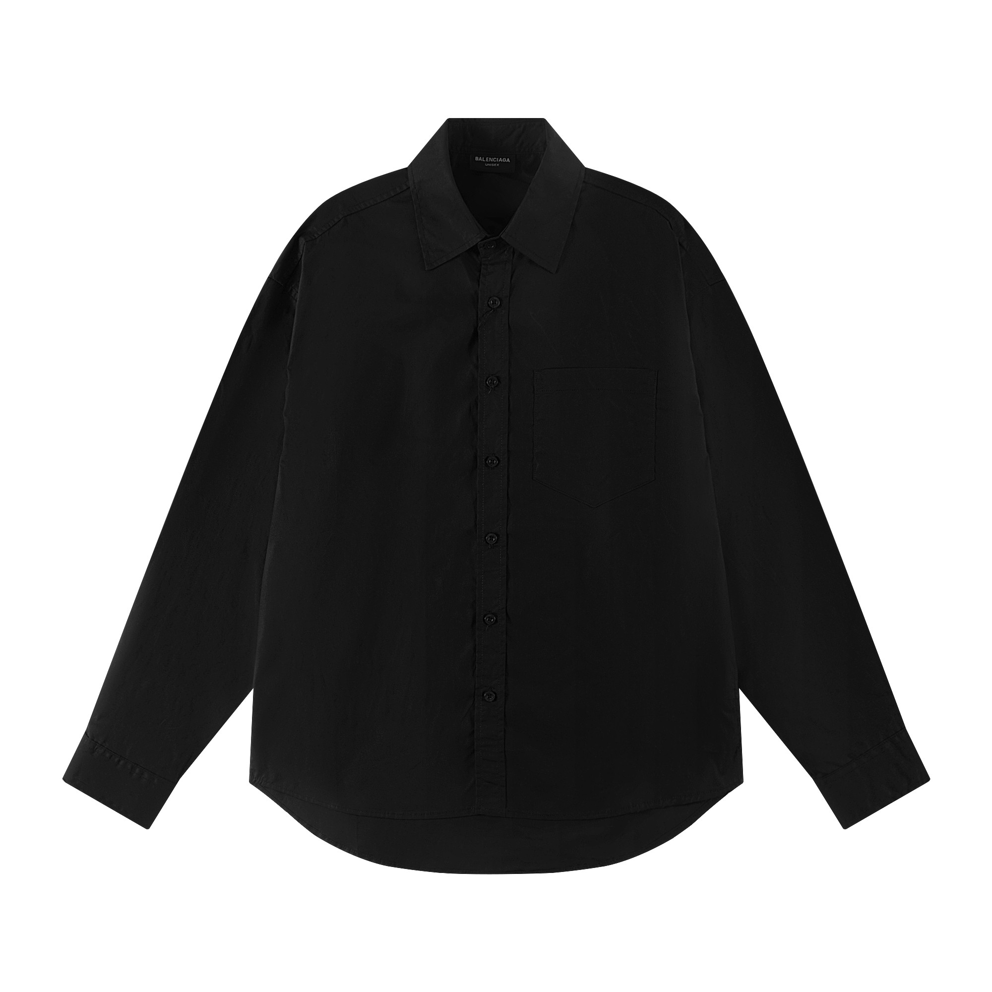 Balenciaga 後背アート美纹紙胶带印花長袖シャツ - 高品質素材・快適な着心地