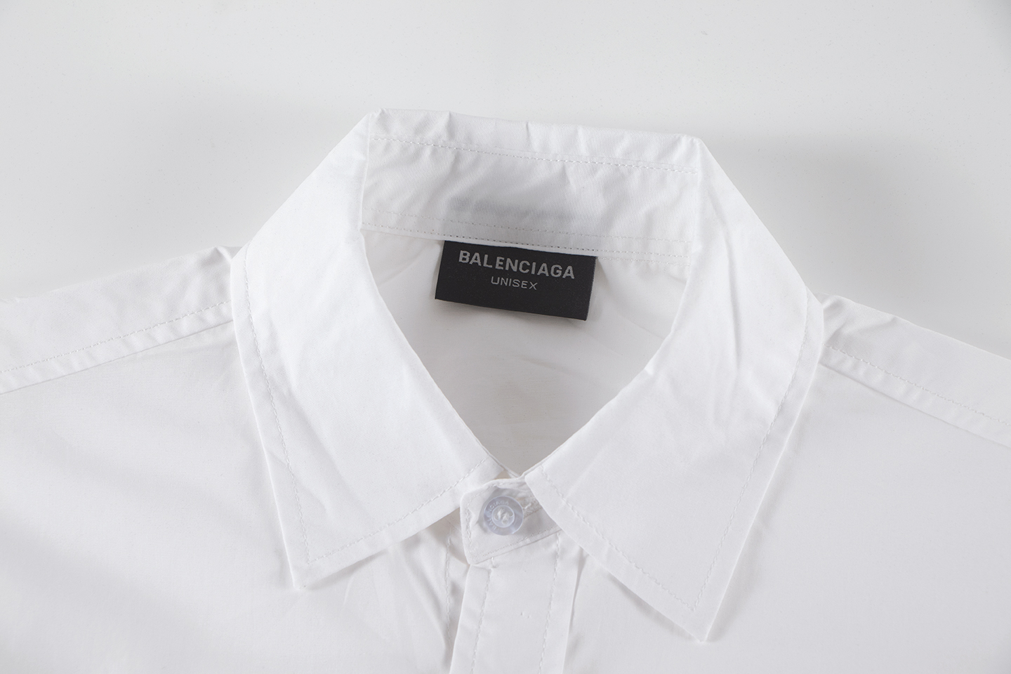 Balenciaga P300 アートプリントカジュアルシャツ