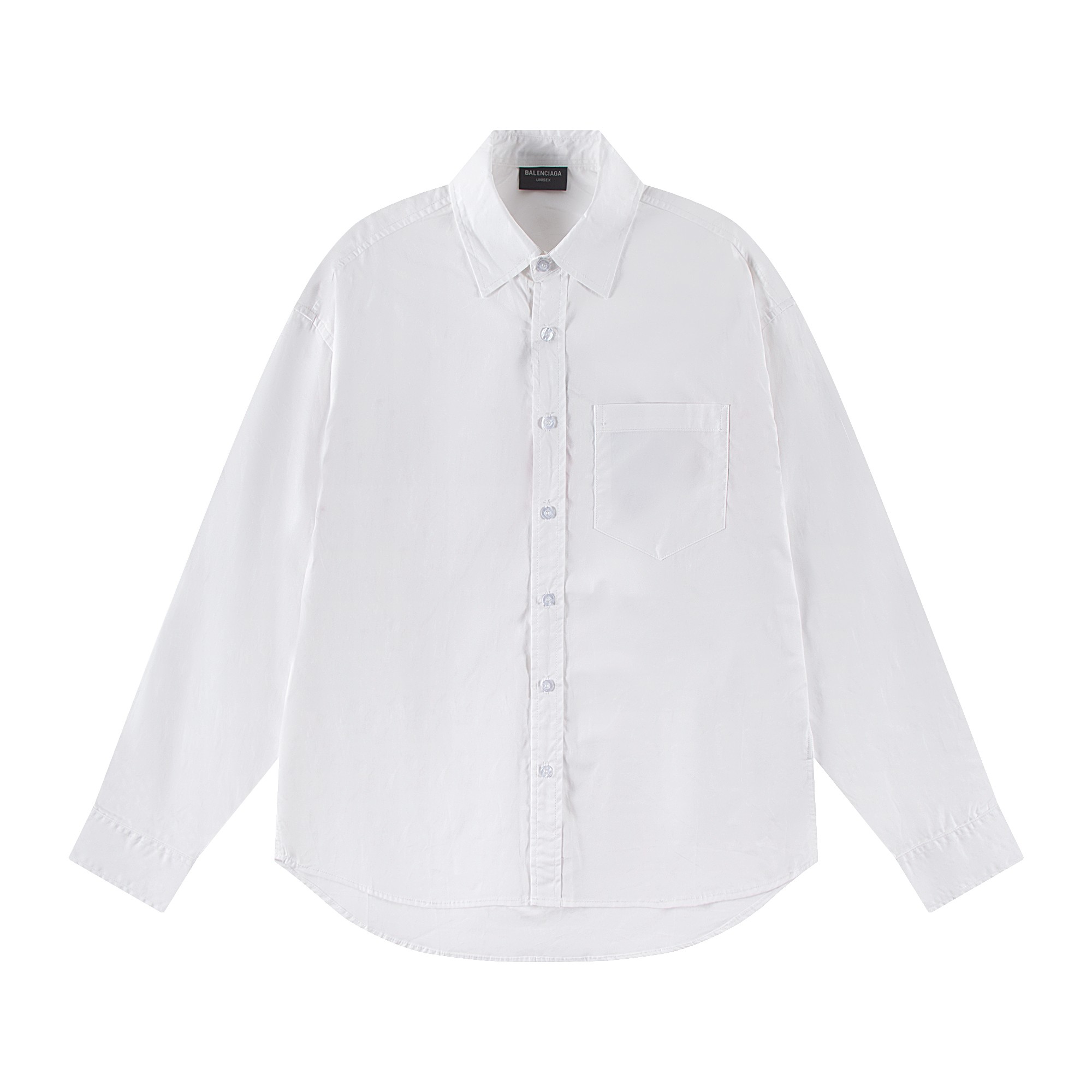 Balenciaga P300 アートプリントカジュアルシャツ