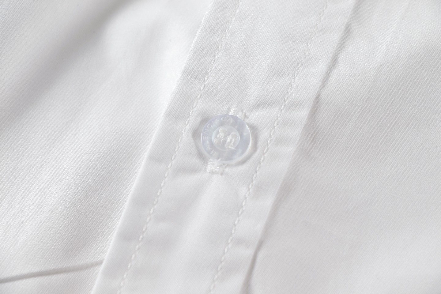 Balenciaga P300 狮子标单排扣休闲长袖衬衫