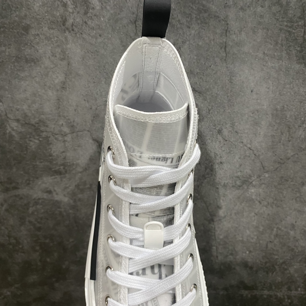 [Made in Dongguan] Dior B23 Oblique High Top Sneakers Dior ”CD Oblique” series newspaper high top