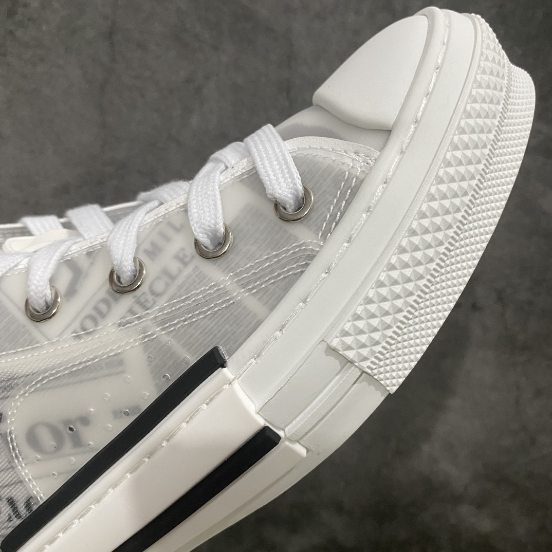 [Made in Dongguan] Dior B23 Oblique High Top Sneakers Dior ”CD Oblique” series newspaper high top