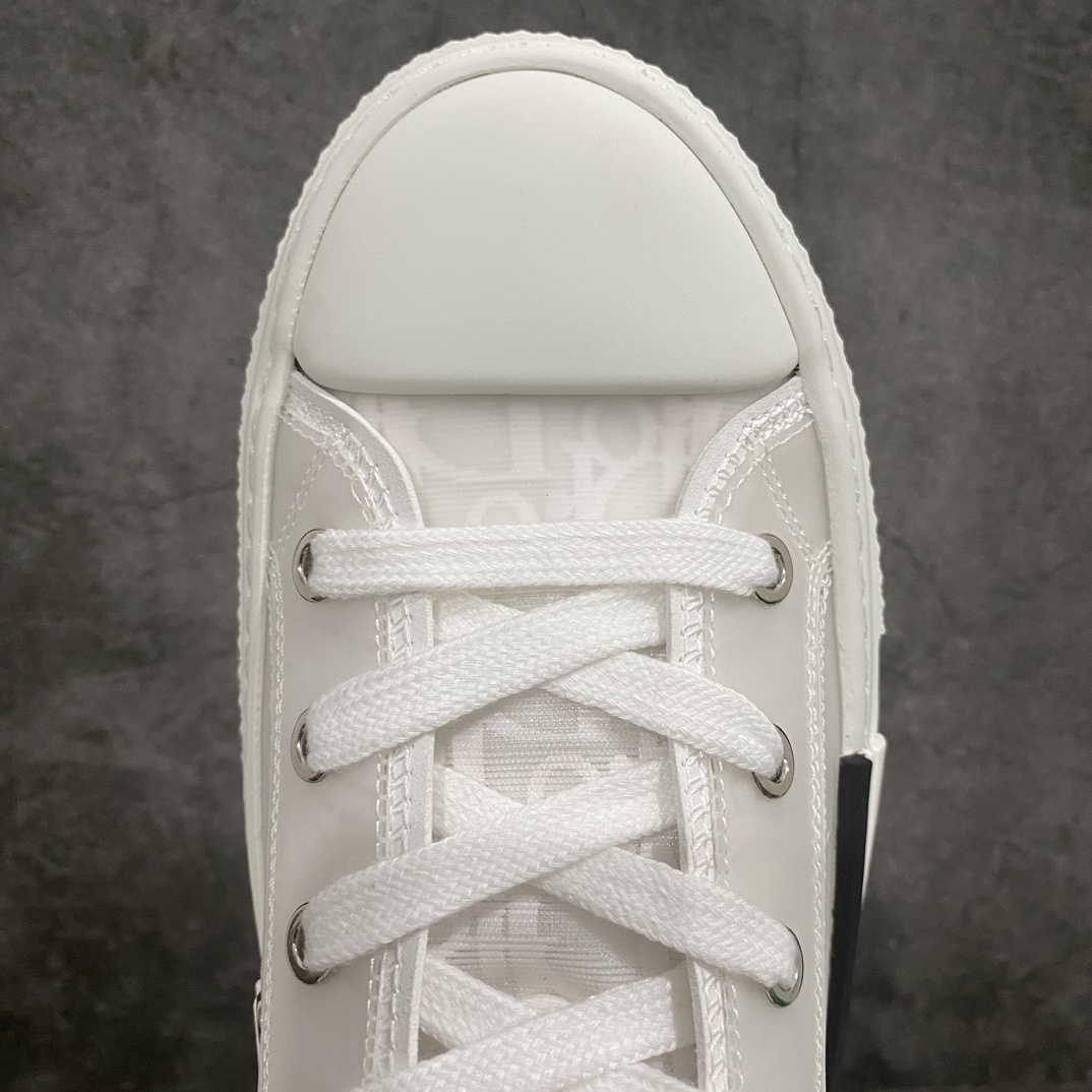 [Made in Dongguan] Dior B23 Oblique High Top Sneakers Dior ”CD Oblique” series white high top