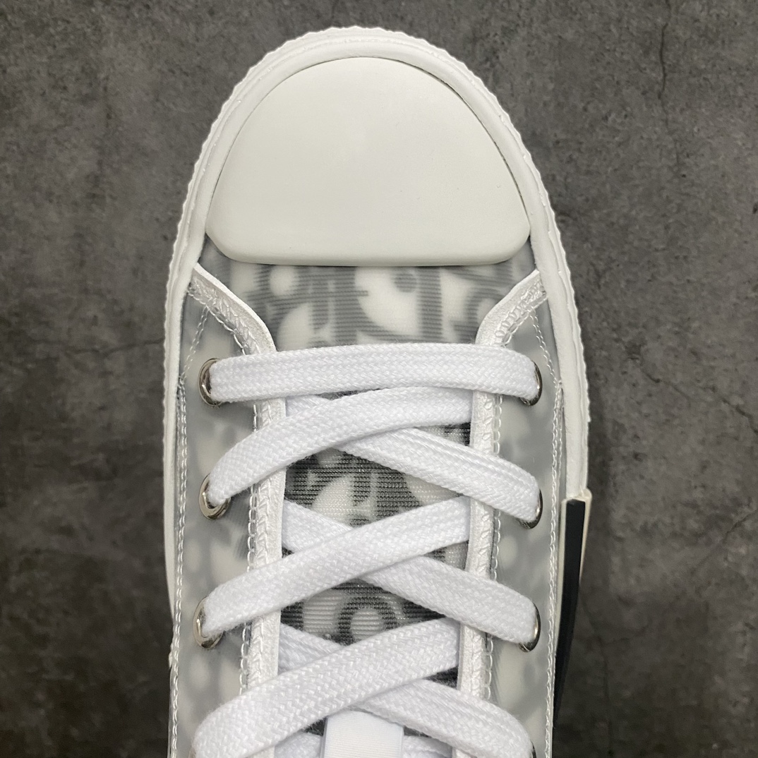 [Made in Dongguan] Dior B23 Oblique High Top Sneakers Dior ”CD Oblique” series classic gray high top