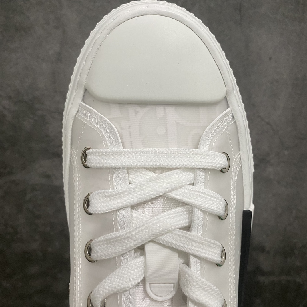 [Made in Dongguan] Dior B23 Oblique High Top Sneakers Dior ”CD Oblique” series white low top