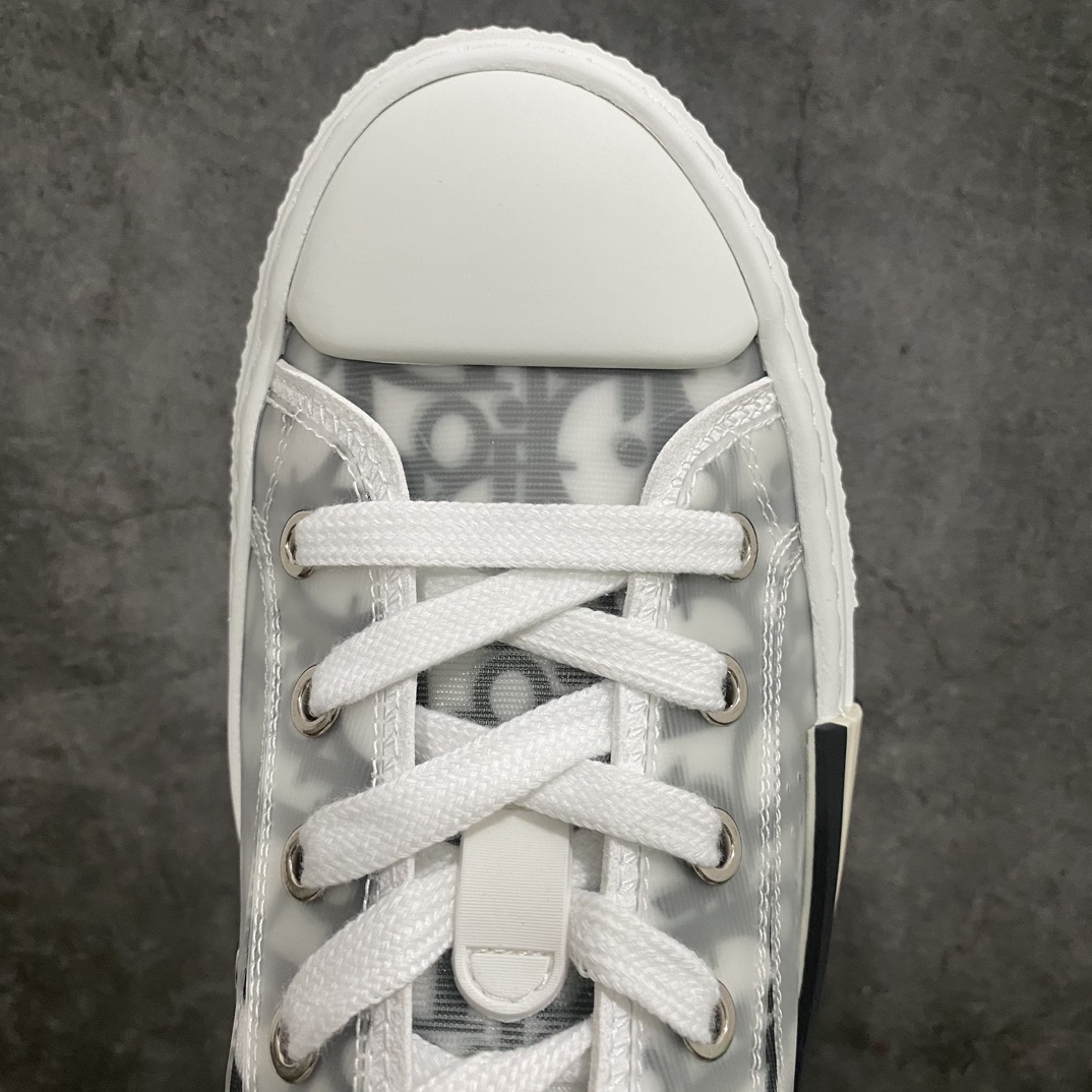 [Made in Dongguan] Dior B23 Oblique High Top Sneakers Dior ”CD Oblique” series classic gray low top