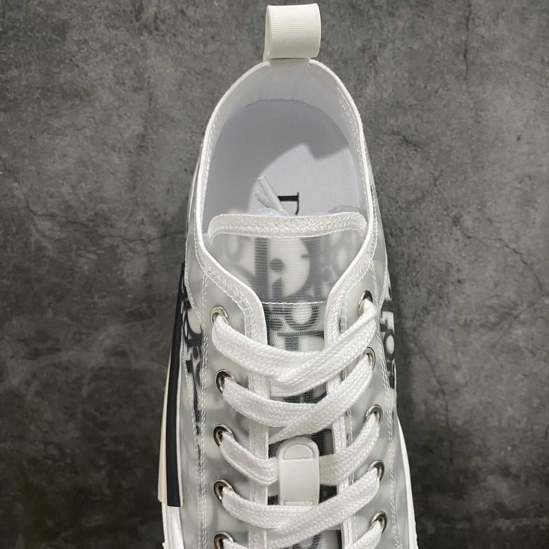 [Made in Dongguan] Dior B23 Oblique High Top Sneakers Dior ”CD Oblique” series classic gray low top