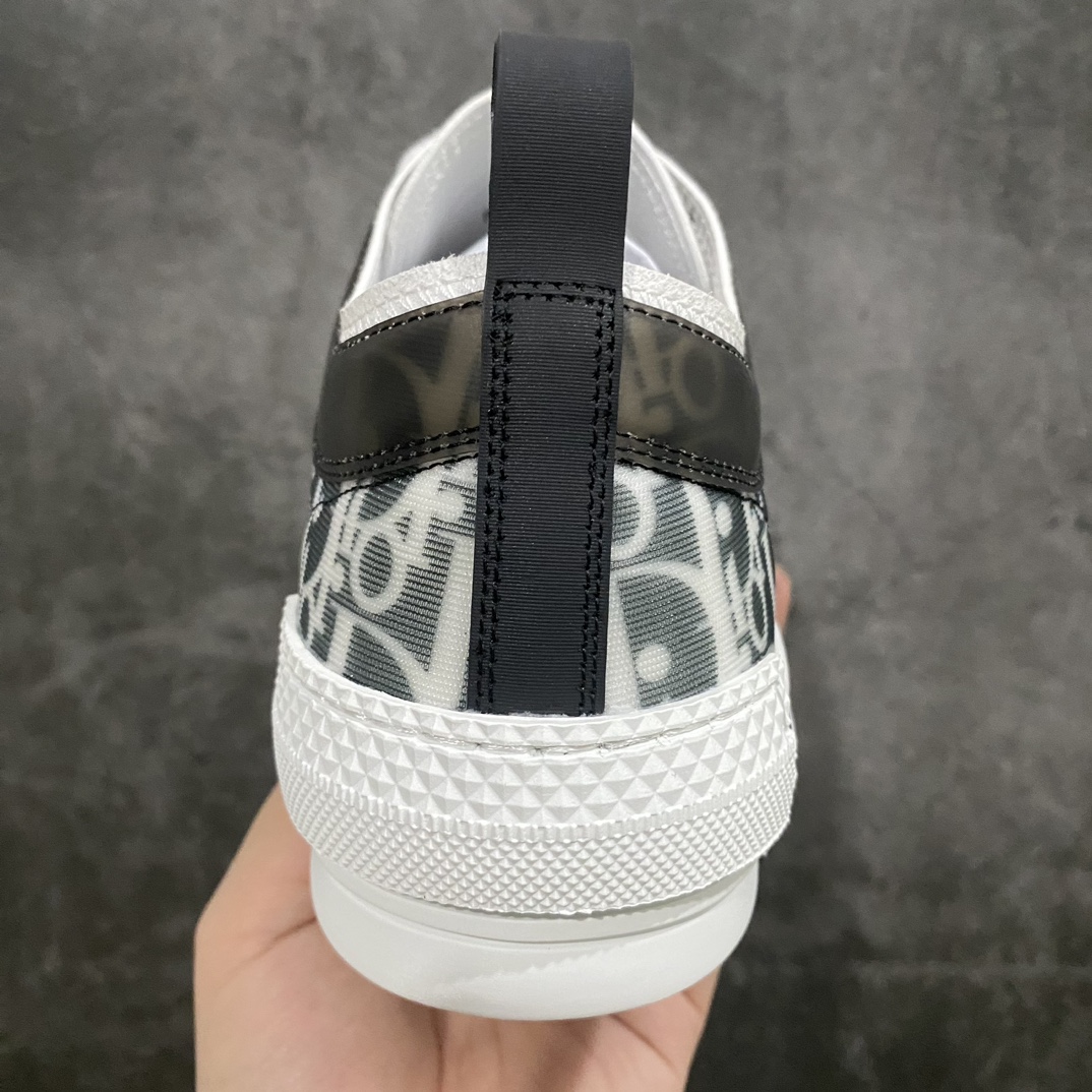 [Made in Dongguan] Dior B23 Oblique High Top Sneakers Dior ”CD Oblique” series newspaper low top