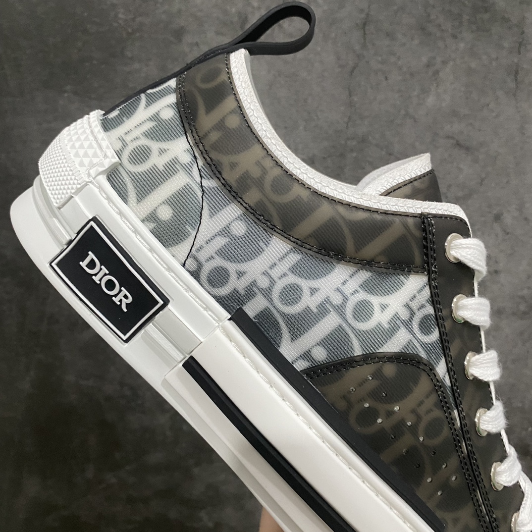 [Made in Dongguan] Dior B23 Oblique High Top Sneakers Dior ”CD Oblique” series newspaper low top