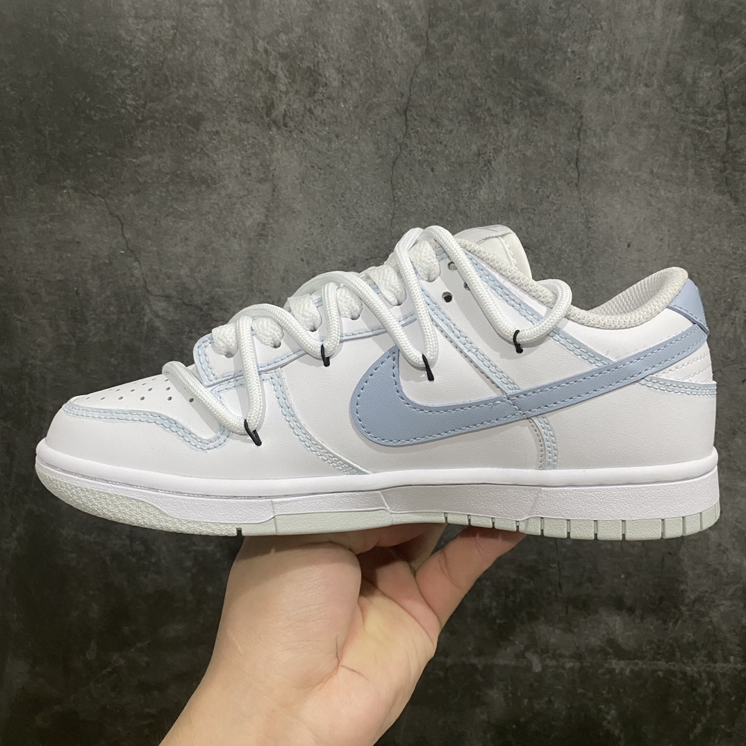 260 【YC纯原】 Nike Dunk Low 气泡水母 夏日澄空GS 雾霾蓝 DH9765-102