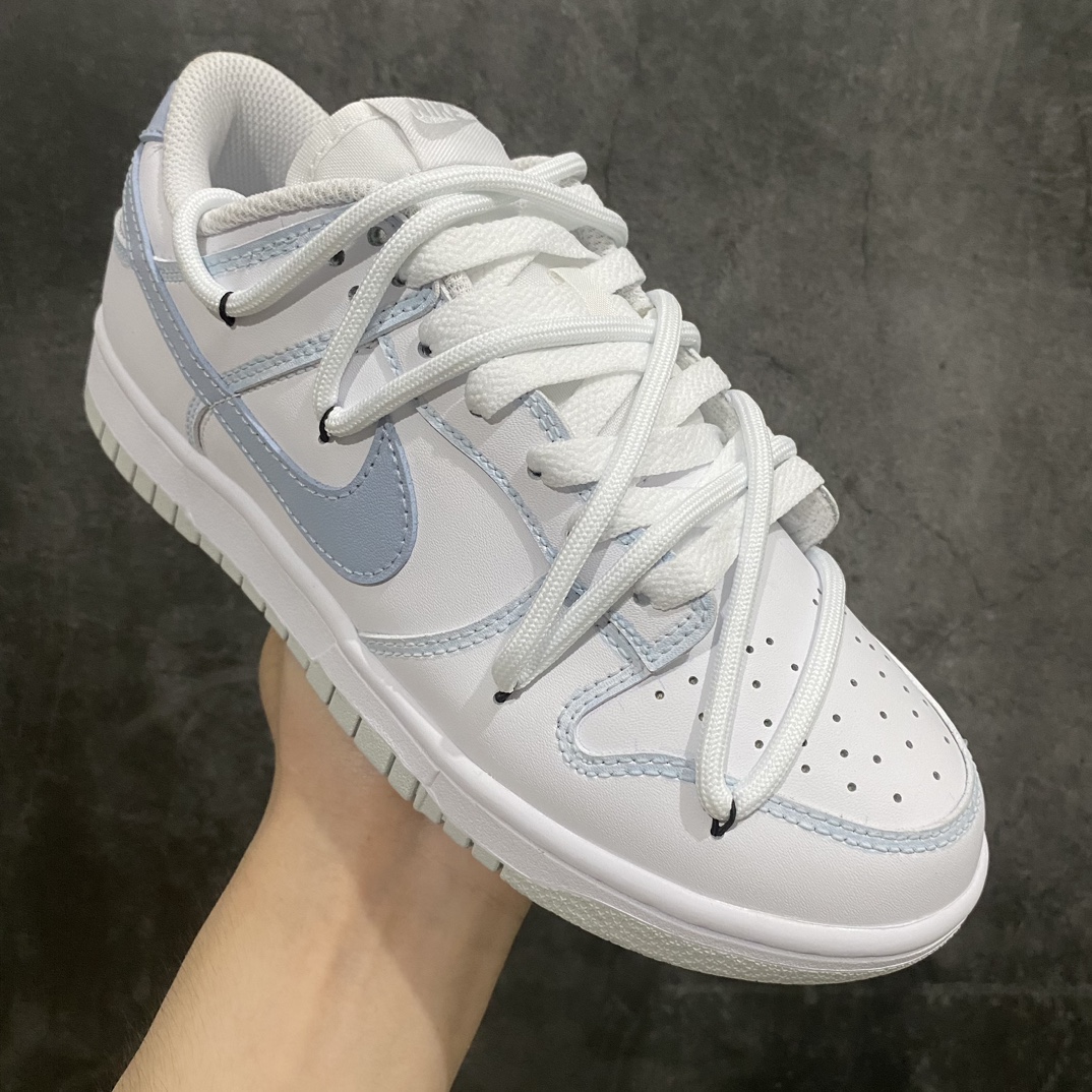 260 【YC纯原】 Nike Dunk Low 气泡水母 夏日澄空GS 雾霾蓝 DH9765-102