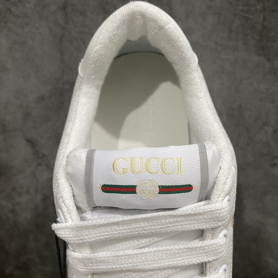 [Overseas Shopping Version] This color matching is the highest version of Gucci Gucci Screener GG enamel retro dad sneakers