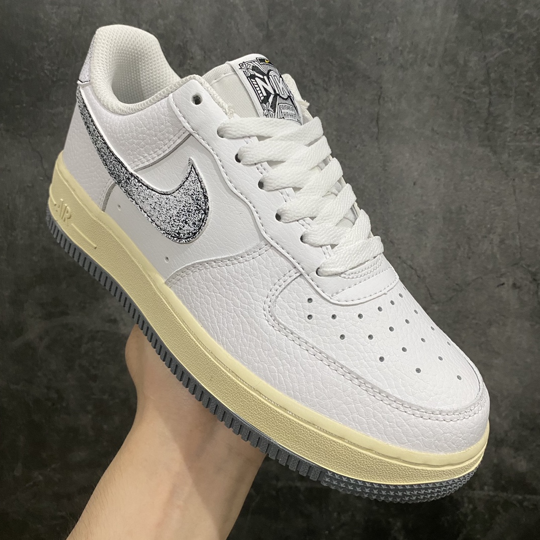 图片[3]-【公司级】NIEK AIR Force 1 Low ’07 “黑白渐变勾”空军一号低帮休闲板鞋 原楦头原纸板 纯正空军版型 专注外贸渠道 全掌内置蜂窝气垫 #原盒配件 原厂中底钢印、拉帮完美 货号：DV7183-100 尺码：36 36.5 37.5 38 38.5 39 40 40.5 41 42 42.5 43 44 44.5 45-莆田鞋批发中心