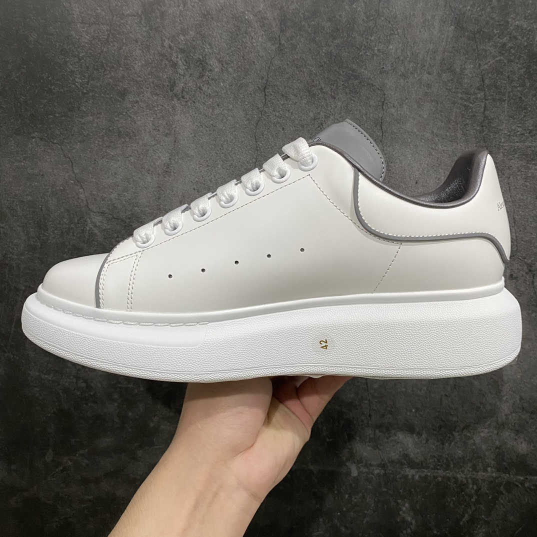 [Top Poison Box Edition] Alexander McQueen Alexander McQueen White Shoes 3M Reflective White Reflective