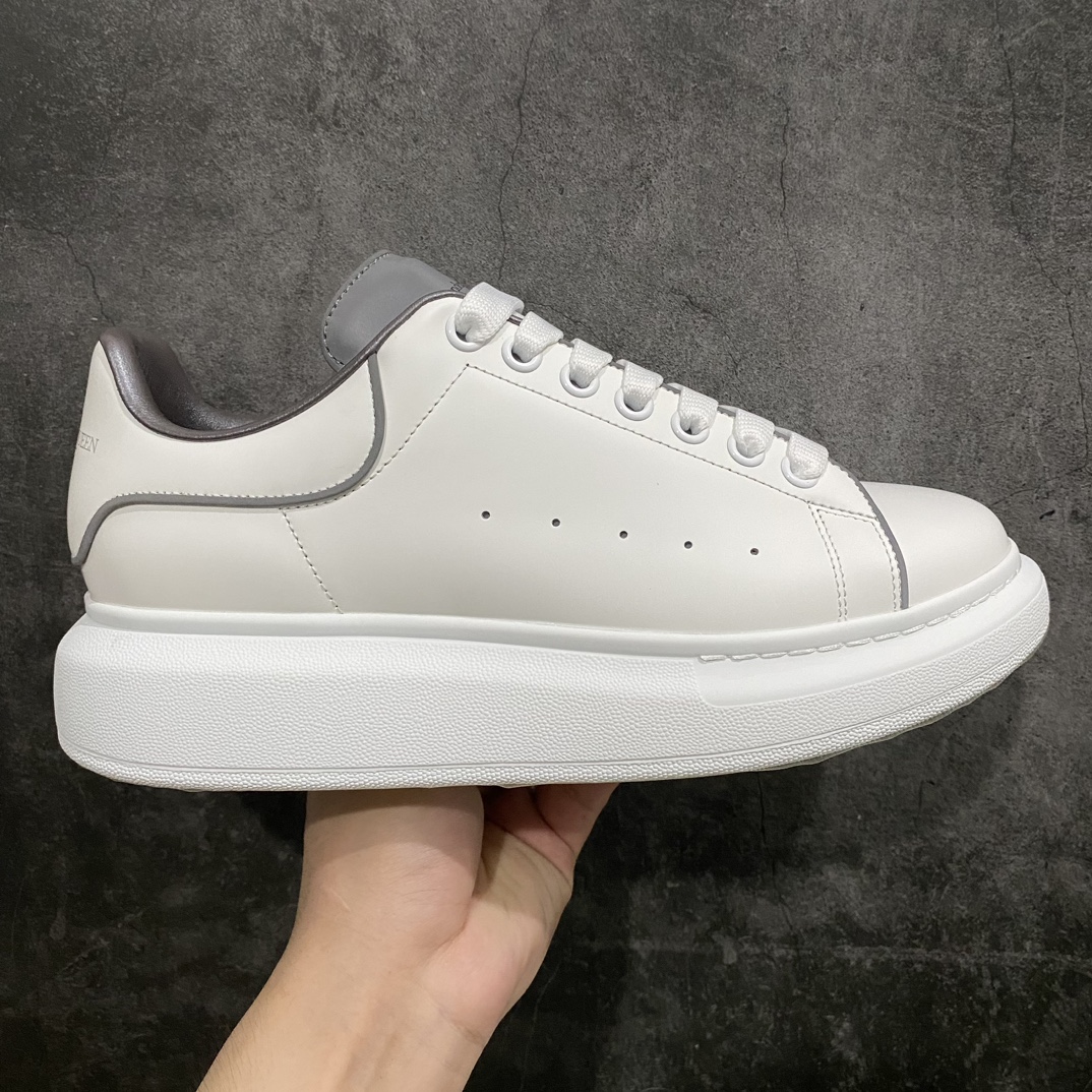 [Top Poison Box Edition] Alexander McQueen Alexander McQueen White Shoes 3M Reflective White Reflective