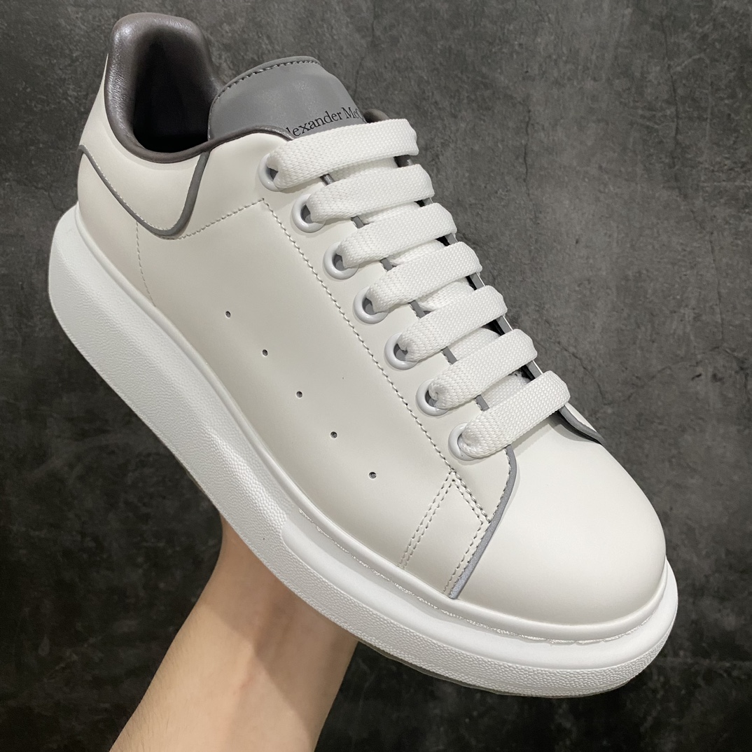 [Top Poison Box Edition] Alexander McQueen Alexander McQueen White Shoes 3M Reflective White Reflective