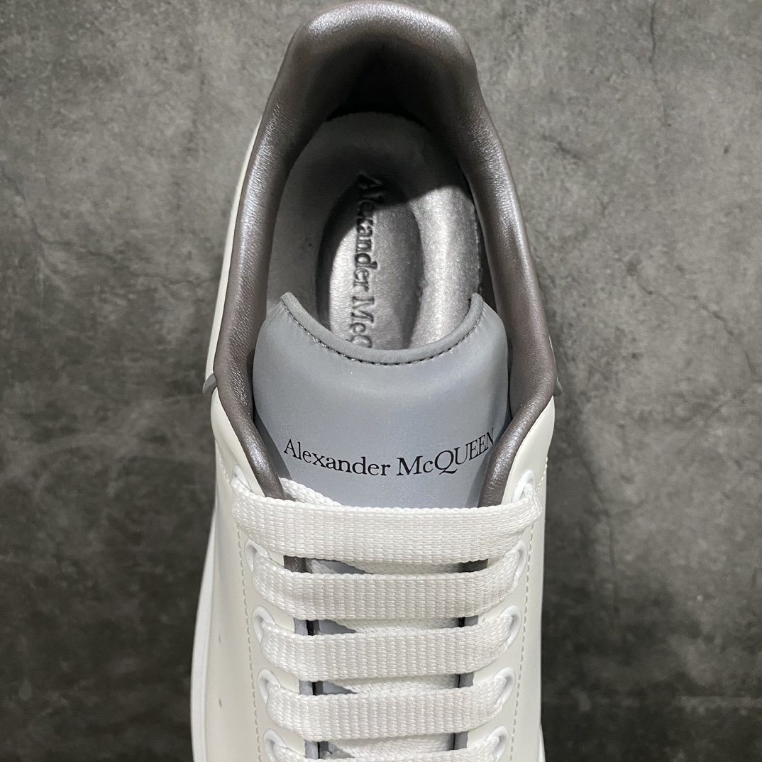 [Top Poison Box Edition] Alexander McQueen Alexander McQueen White Shoes 3M Reflective White Reflective