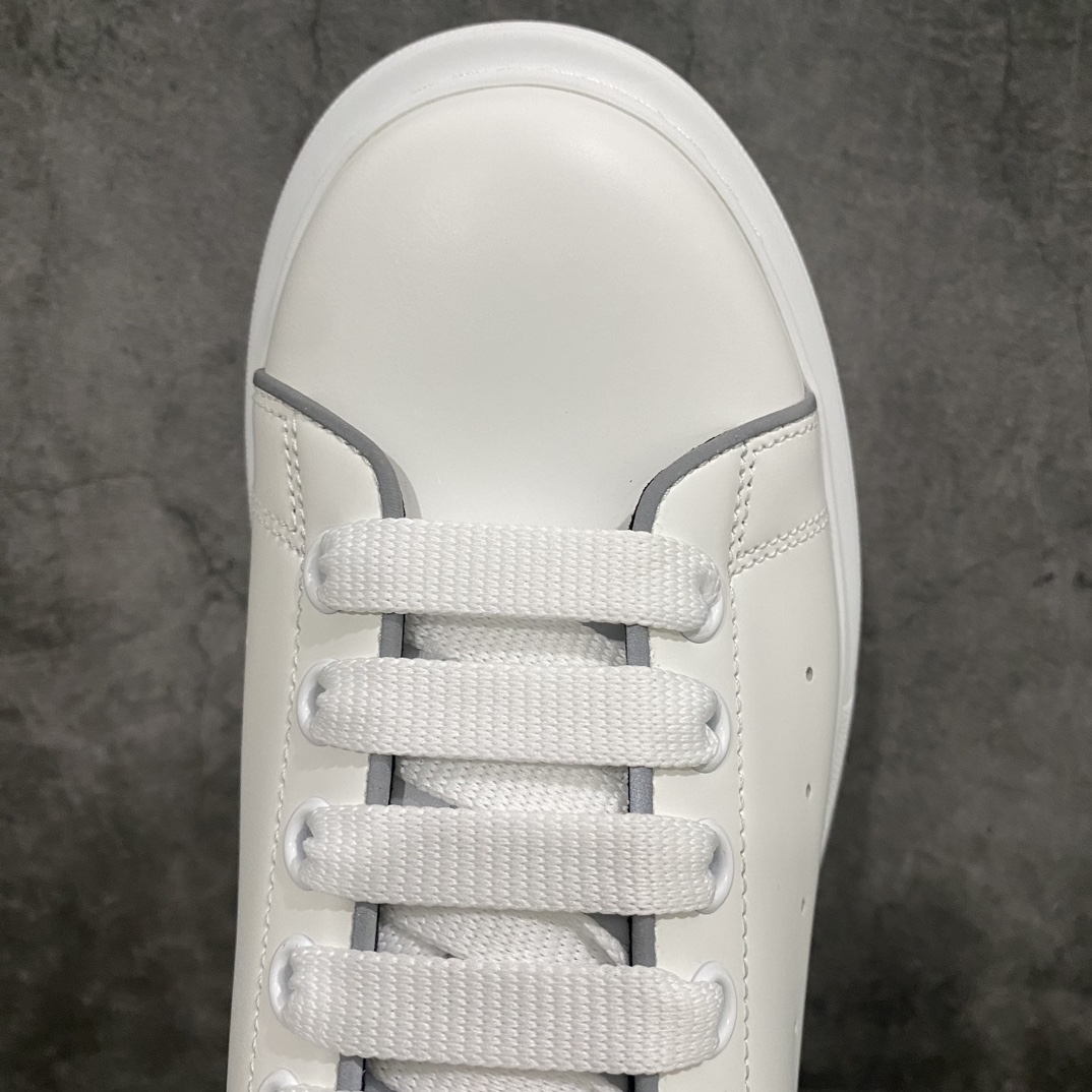 [Top Poison Box Edition] Alexander McQueen Alexander McQueen White Shoes 3M Reflective White Reflective