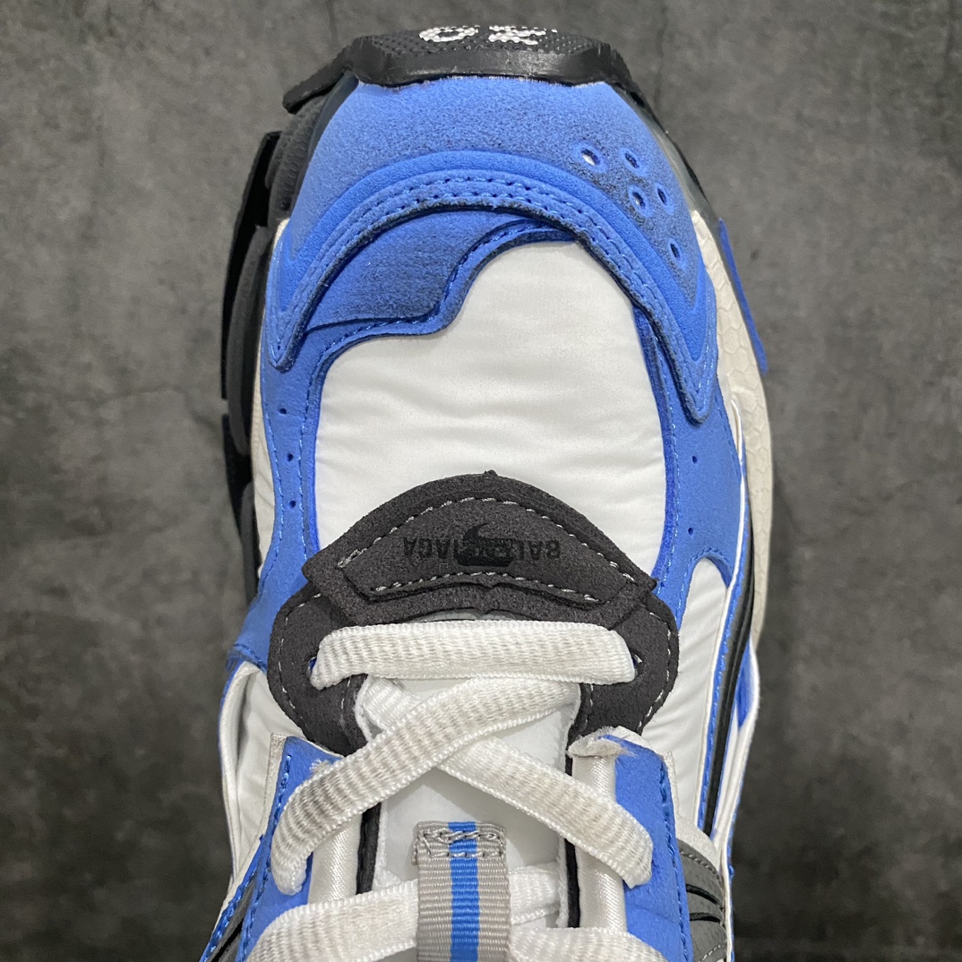 图片[5]-【纯原OK版本】Balenciaga Runner 巴黎世家7.5代 破坏风 手工做旧款复古老爹鞋 白灰蓝n全新外贸版本 核心配合工厂优势供应该款是通过溢胶 做旧 缝线等细节 展示了设计师 Demna的运动鞋风格 传递复古感 后侧板 翘起的鞋头 展示了 Demna 在结构上的未来构想 尺码：35 36 37 38 39 40 41 42 43 44 45 46-莆田鞋批发中心