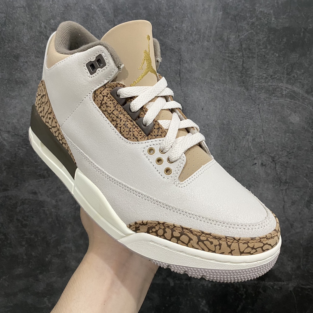 【JS纯原】Air Jordan AJ3 Palomino白棕摩卡 CT8532-102