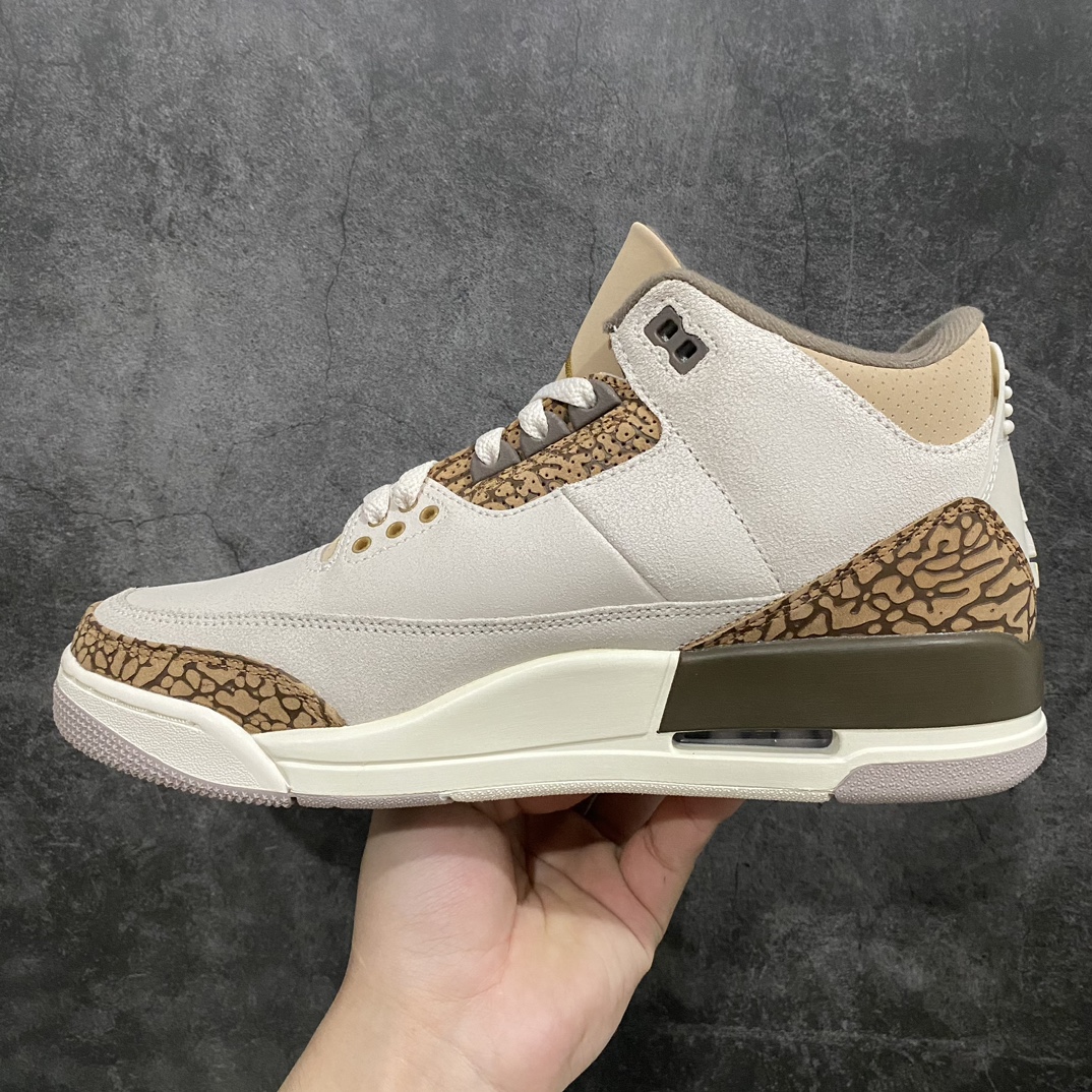 【JS纯原】Air Jordan AJ3 Palomino白棕摩卡 CT8532-102