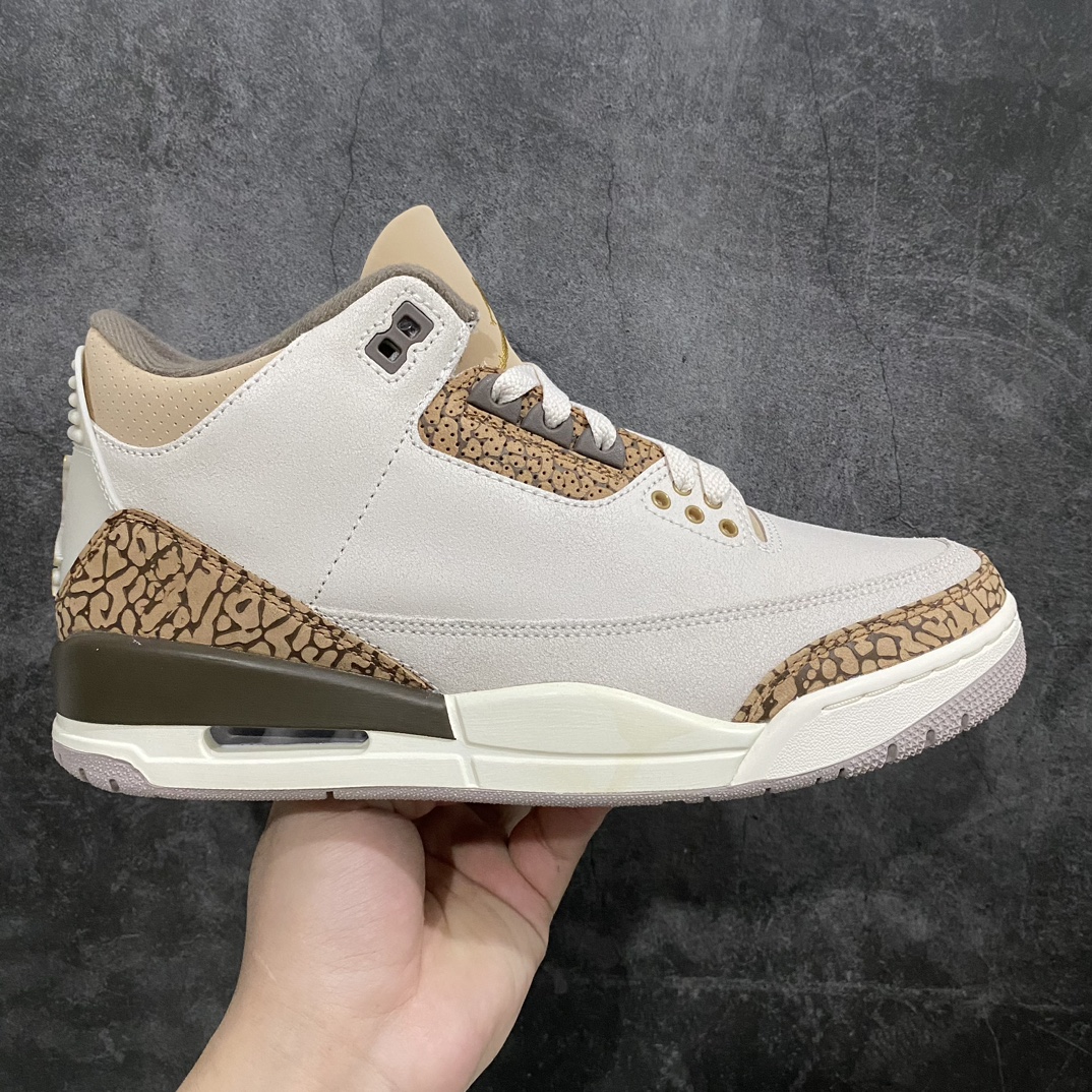 【JS纯原】Air Jordan AJ3 Palomino白棕摩卡 CT8532-102