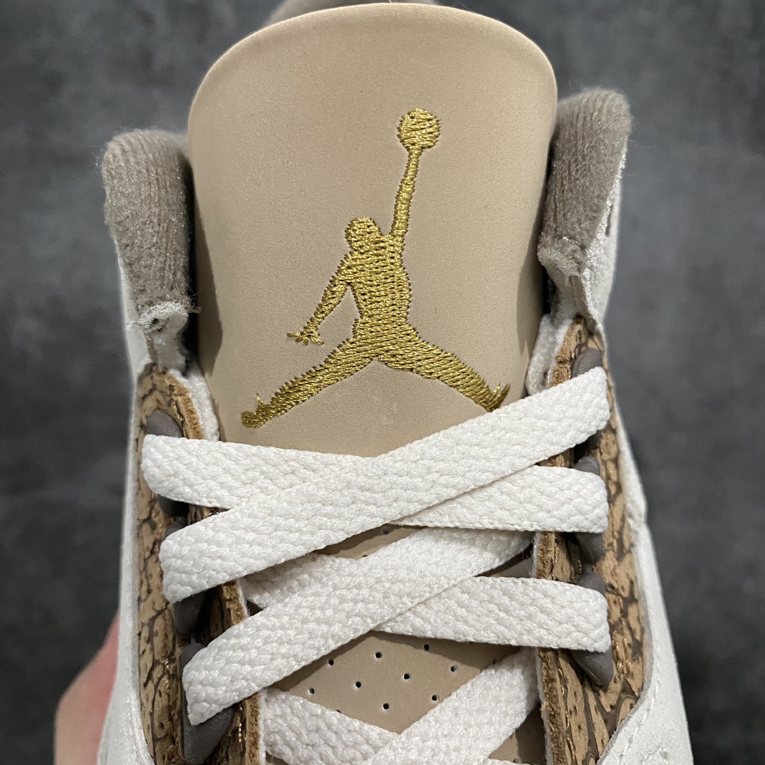 图片[5]-【JS纯原】Air Jordan AJ3 Palomino白棕摩卡 CT8532-102纯原大厂制作 原装原材料组装n#原厂楦、纸板开发 最纯正三代版型n#原底真实气垫 回弹反馈充足n完美鞋楦打造 市面最高工艺一切细节如图实拍 所见所得‼nSize: 40 40.5 41 42 42.5 43 44 44.5 45 46 47.5-莆田鞋批发中心