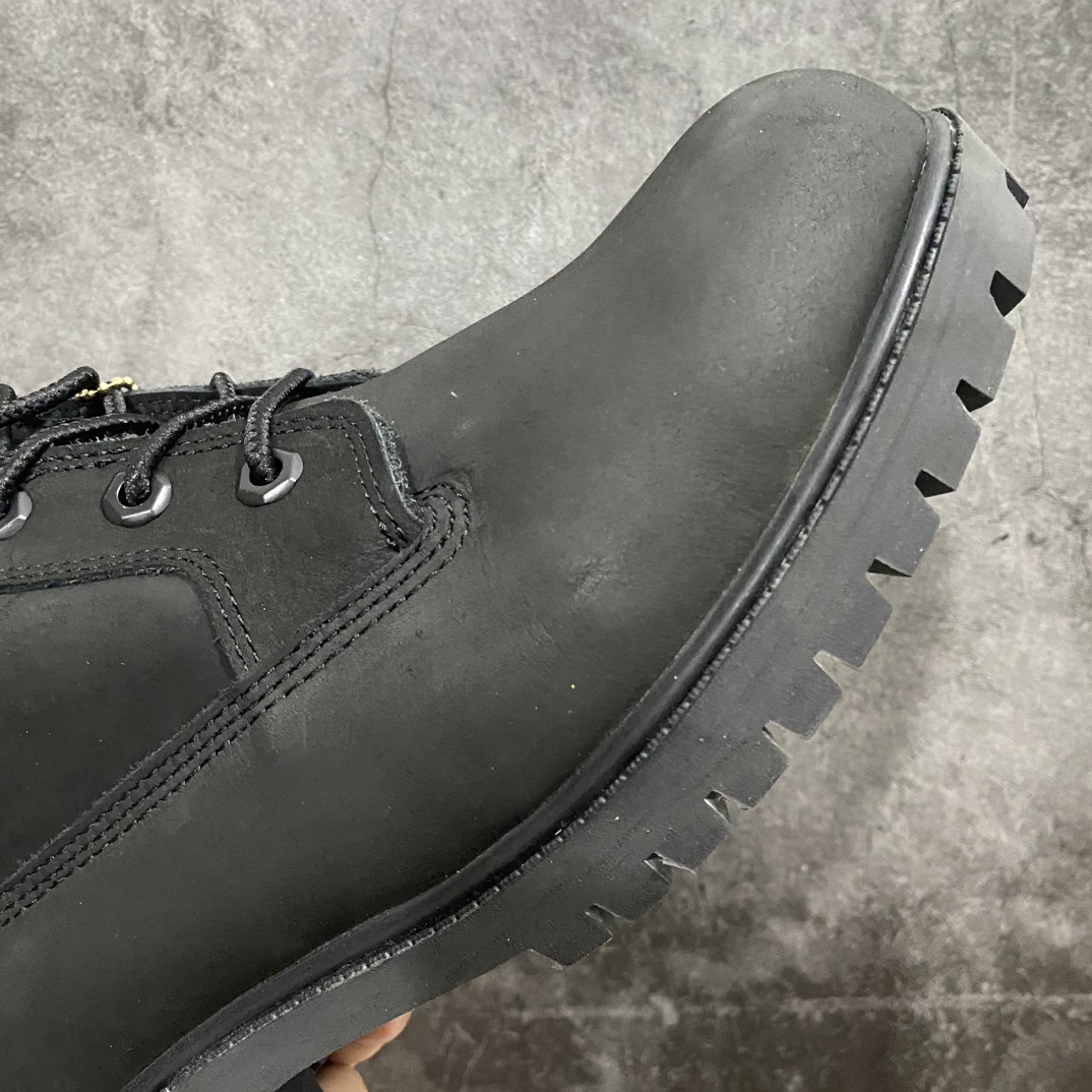 Timberland Kick-Up/Classic Mid-cut Black Yellow Boots 32085