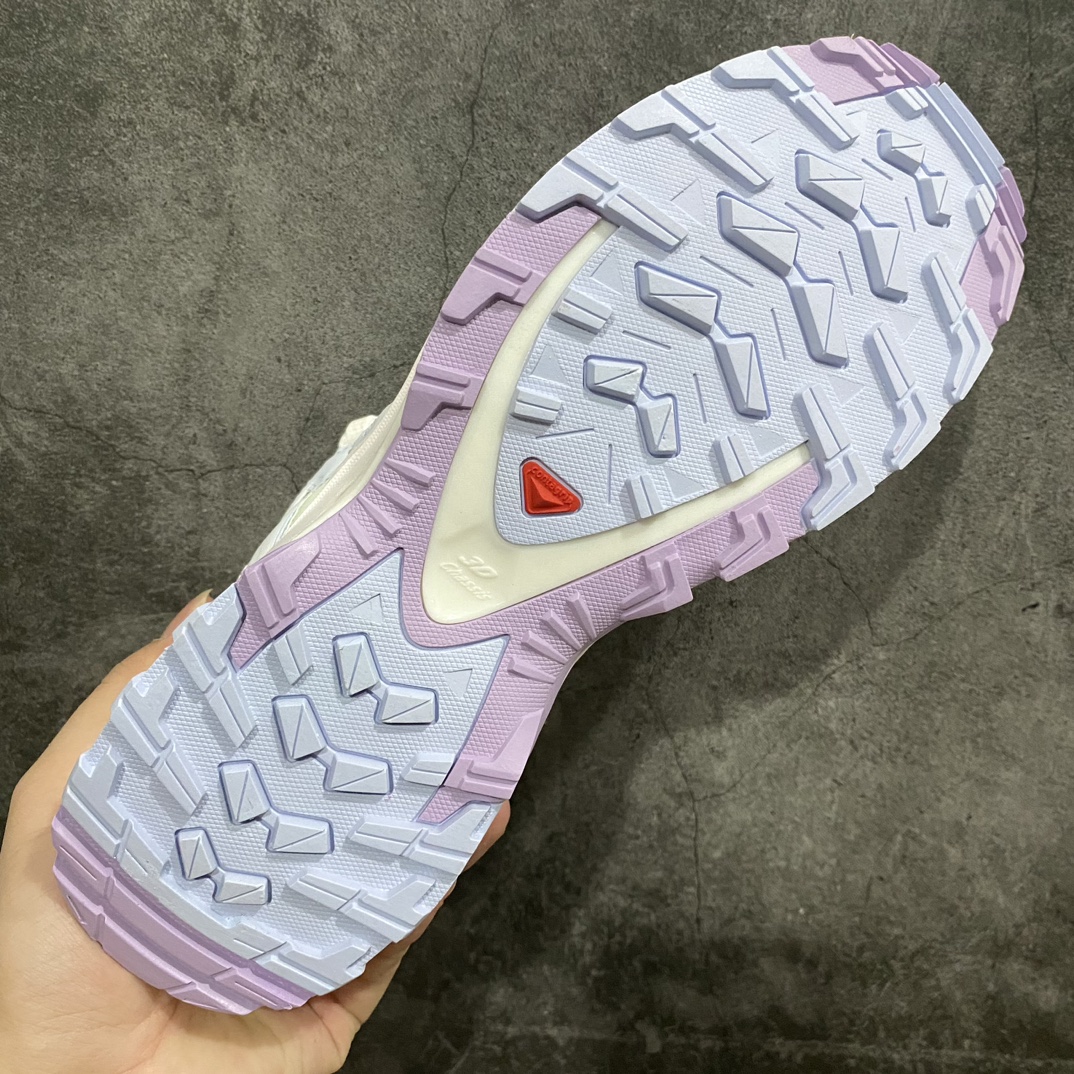[Green x version] SALOMON XA Pro 3D ADV Salomon trendy off-road functional outdoor functional shoes white taro purple 474782
