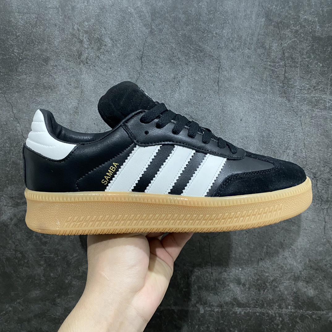 160 adidas Samba XLG 舒适百搭 潮流增高低帮板鞋 IE1379