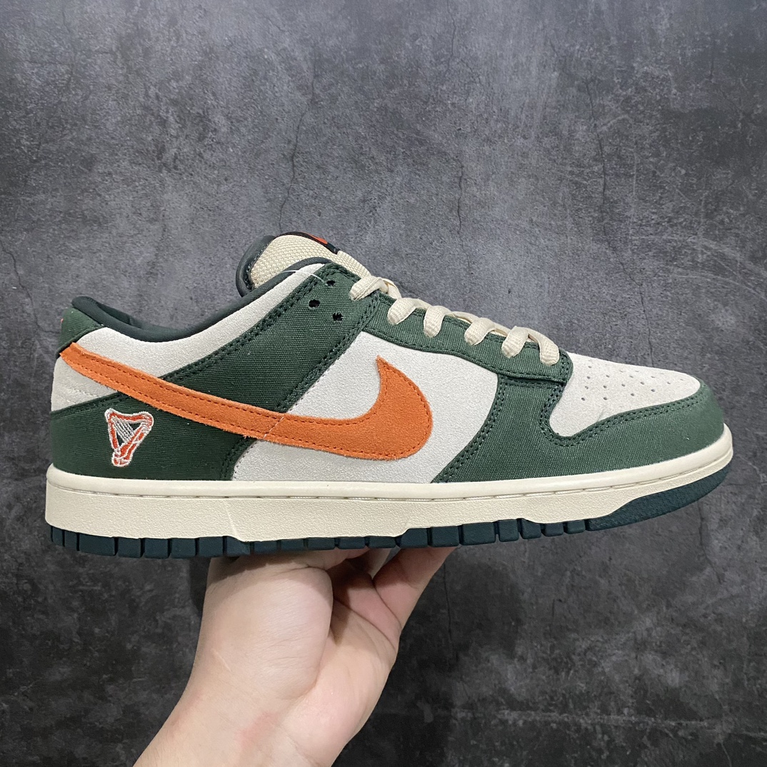 【Top版本】NK SB Dunk Low Pro 爱尔兰绿色橙勾 304292-185nn原装头层材料 独家版型蒸餾加工 帶來的是更好的视觉和脚感体验 大厂纯原品质出货 清洁度 电绣工艺 皮料切割干净无任何毛边 细节完美n SIZE： 40 40.5 41 42 42.5 43 44 44.5 45 46 47.5n-莆田鞋批发中心