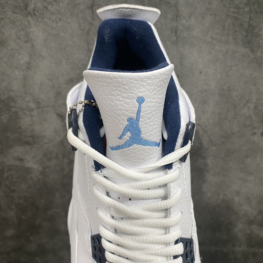 图片[8]-【外贸纯原】Air Jordan 4 Columbia AJ4 哥伦比亚 白蓝 乔4独家原厂 最高工艺 原纸板楦头 进口皮料 完美鞋型匹配公司货，正确鞋舌立体高频 原厂头层皮 最新原厂底模 大底卡色咬花完美 区别市面头层版本！ 官方货号：314254-107 尺码：40-47.5-莆田鞋批发中心