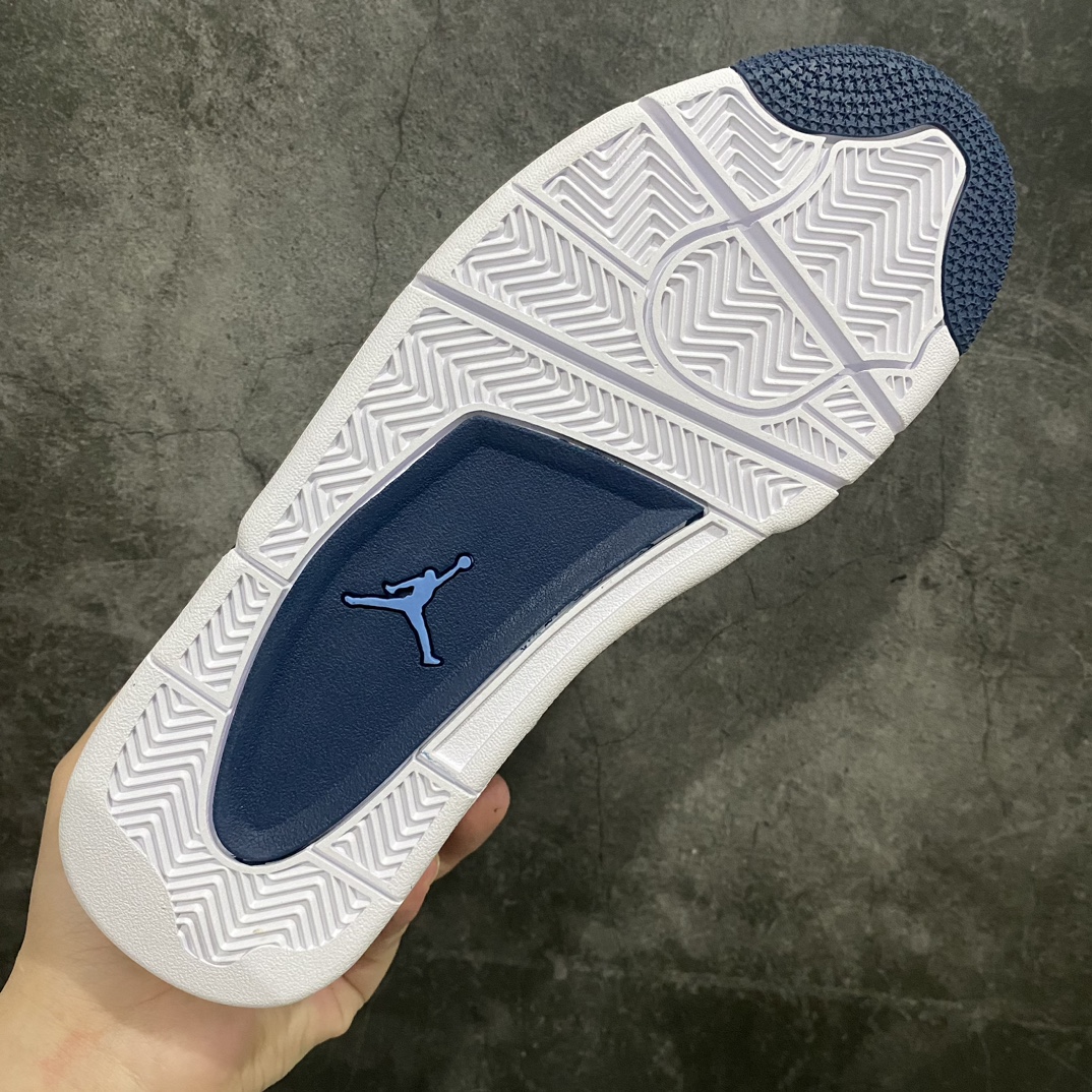 图片[9]-【外贸纯原】Air Jordan 4 Columbia AJ4 哥伦比亚 白蓝 乔4独家原厂 最高工艺 原纸板楦头 进口皮料 完美鞋型匹配公司货，正确鞋舌立体高频 原厂头层皮 最新原厂底模 大底卡色咬花完美 区别市面头层版本！ 官方货号：314254-107 尺码：40-47.5-莆田鞋批发中心