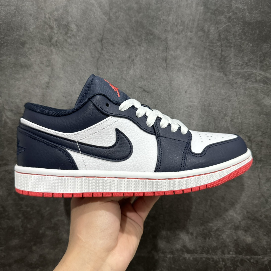 240 【DT纯原】Air Jordan 1 Low Retro”Ember Glow”乔丹1代低帮午夜蓝 553558-481