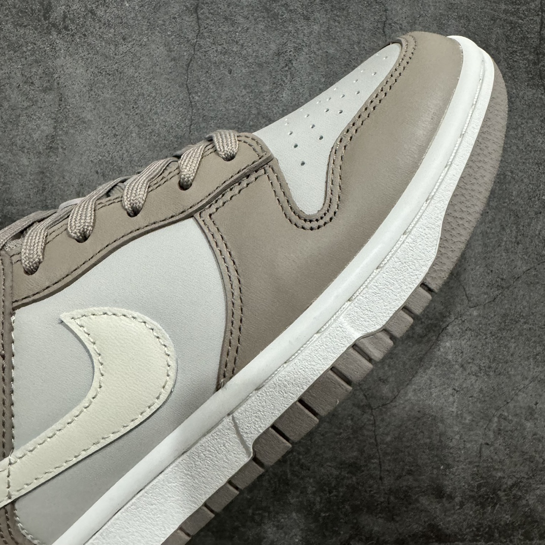 240 【纯原Y版本】NK Dunk Low”Light Grey”低帮浅灰褐色 FD0792-001