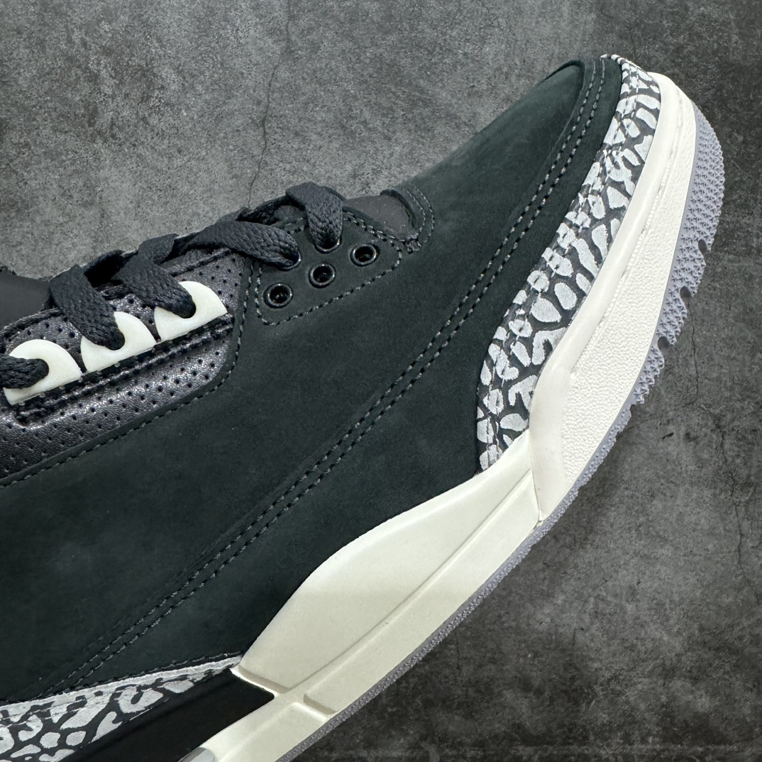 450 【X版纯原】Air Jordan AJ3 Retro 奥利奥黑水泥 CK9246-001