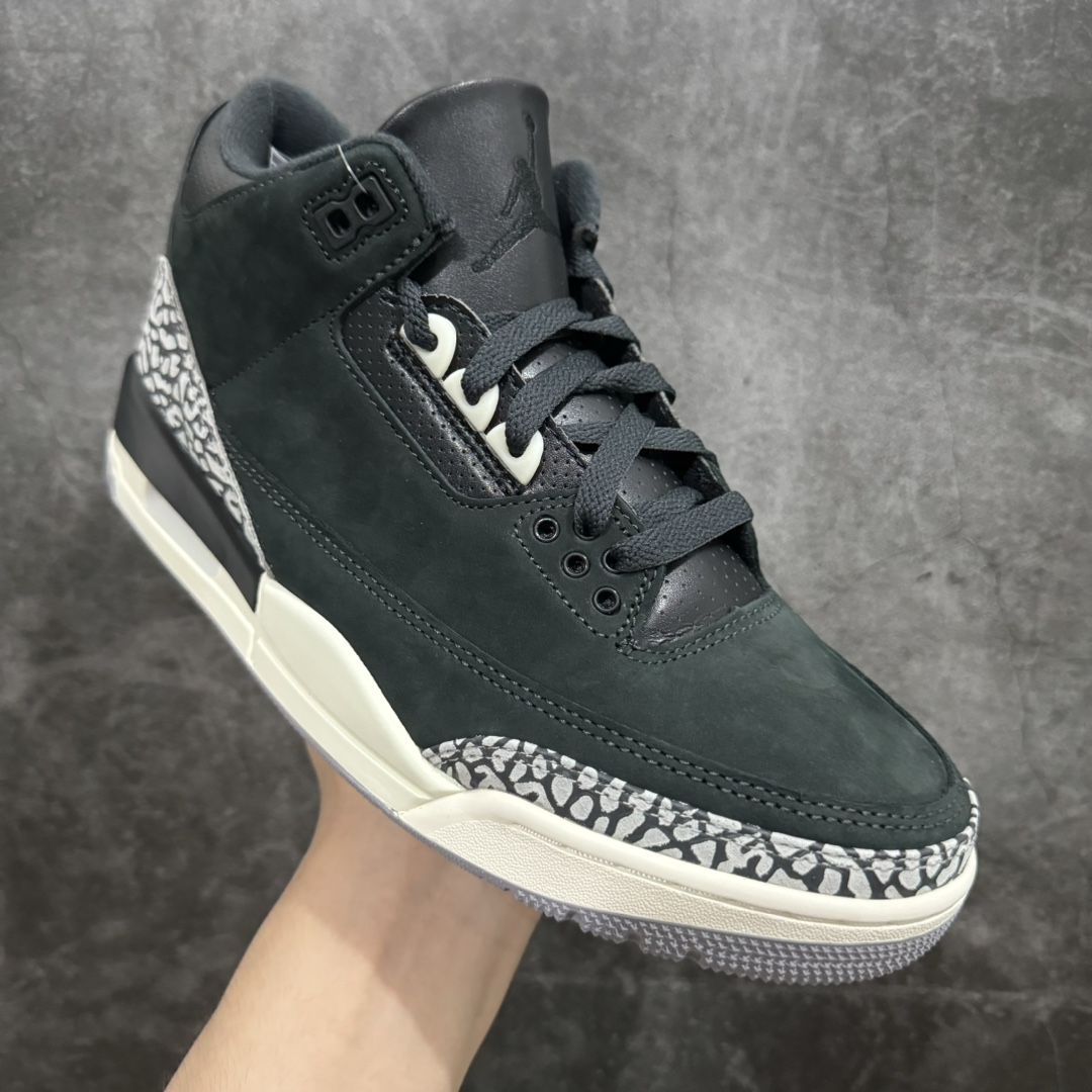 450 【X版纯原】Air Jordan AJ3 Retro 奥利奥黑水泥 CK9246-001