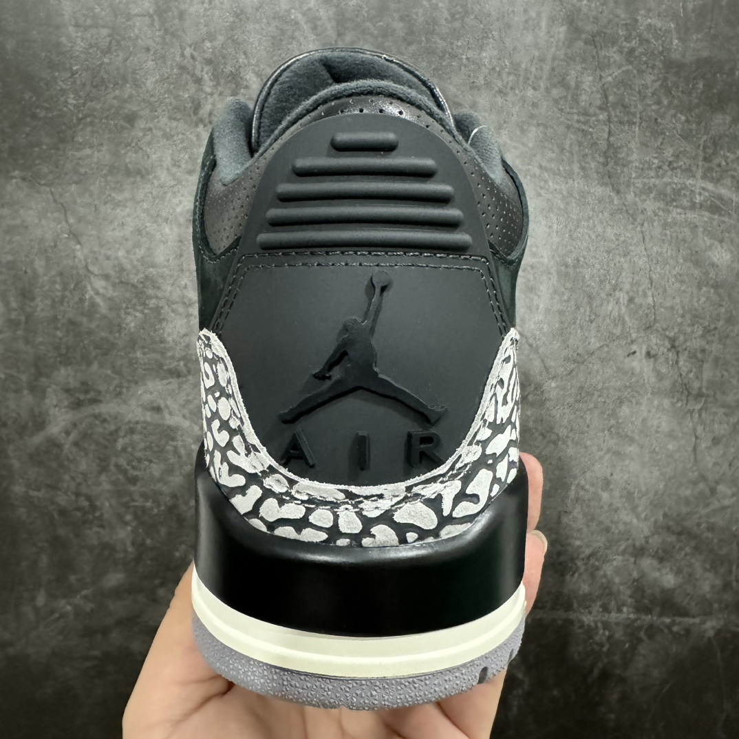 450 【X版纯原】Air Jordan AJ3 Retro 奥利奥黑水泥 CK9246-001