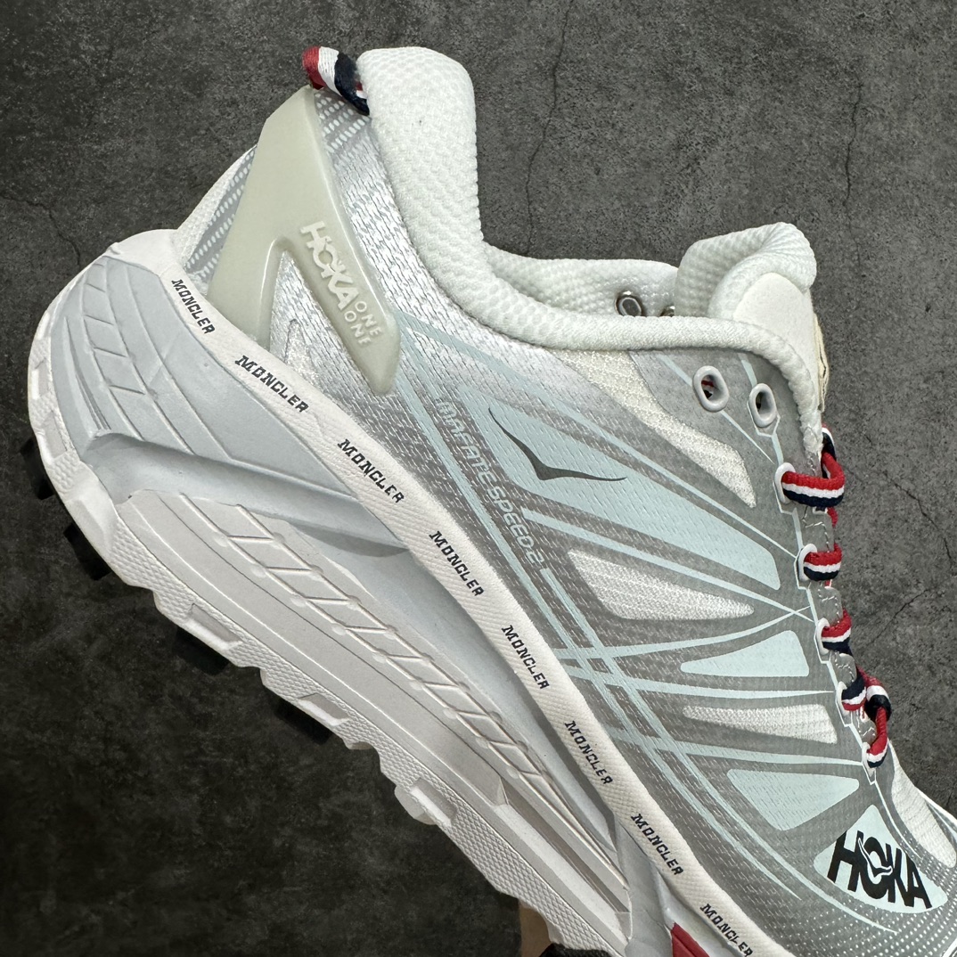 260 蒙口/Moncler x HOKA ONE ONE Mafate Speed 2 Low 联名慢跑鞋