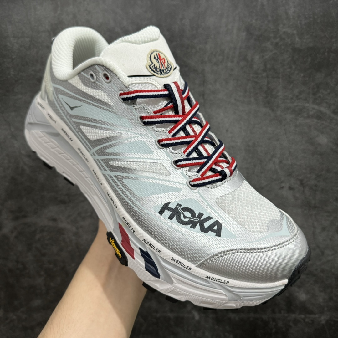 260 蒙口/Moncler x HOKA ONE ONE Mafate Speed 2 Low 联名慢跑鞋