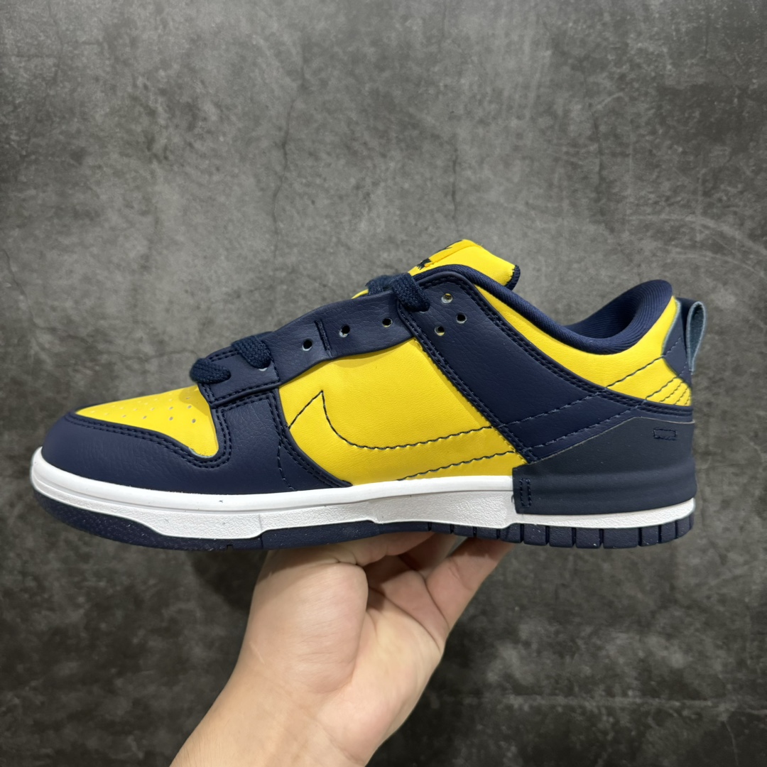 240 【纯原Y版】Nike Dunk Low Disrupt 2 “Michigan” 密歇根 蓝黄休闲板鞋 DV4024-400