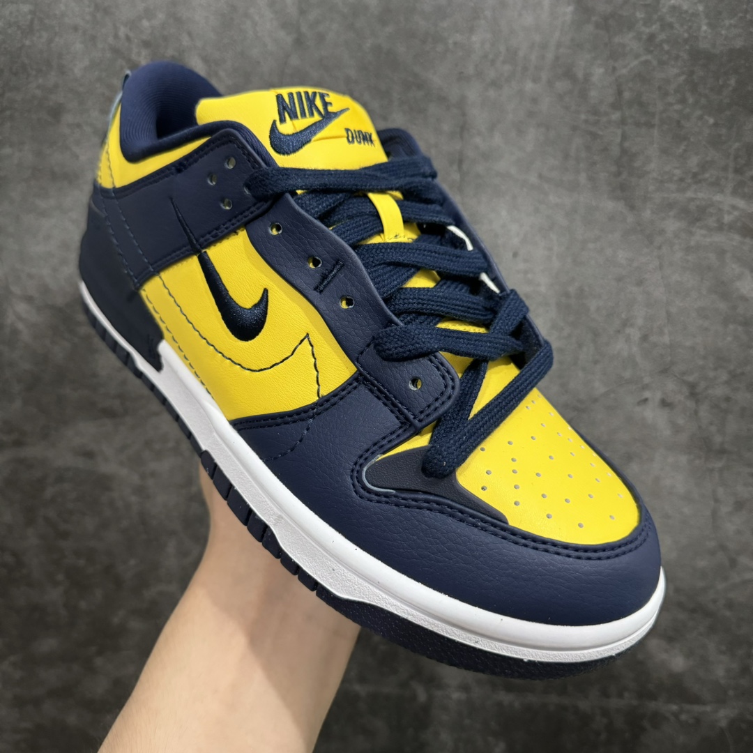 240 【纯原Y版】Nike Dunk Low Disrupt 2 “Michigan” 密歇根 蓝黄休闲板鞋 DV4024-400