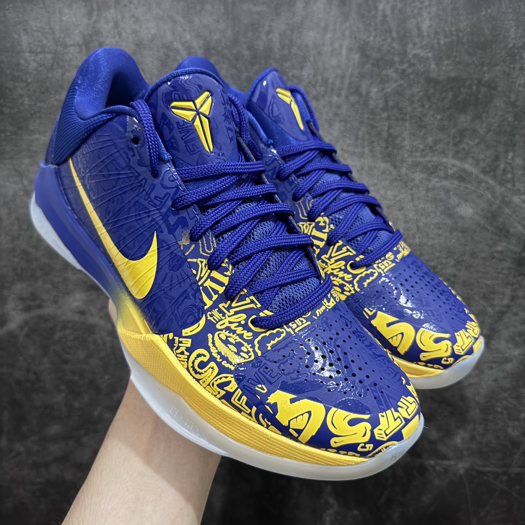 480 Nike  ZOOM KOBE 5 Protro “5 Rings” 蓝黄 CD4991-400