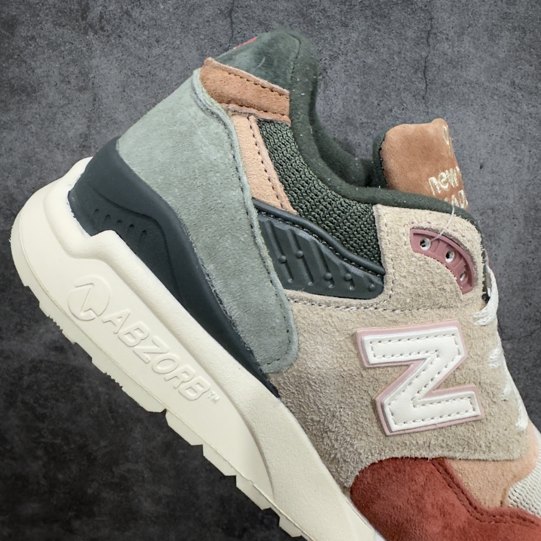 260 【K版纯原】KITH x New Balance NB998 "BroadacreCity" 复古低帮跑步鞋 U998KH1