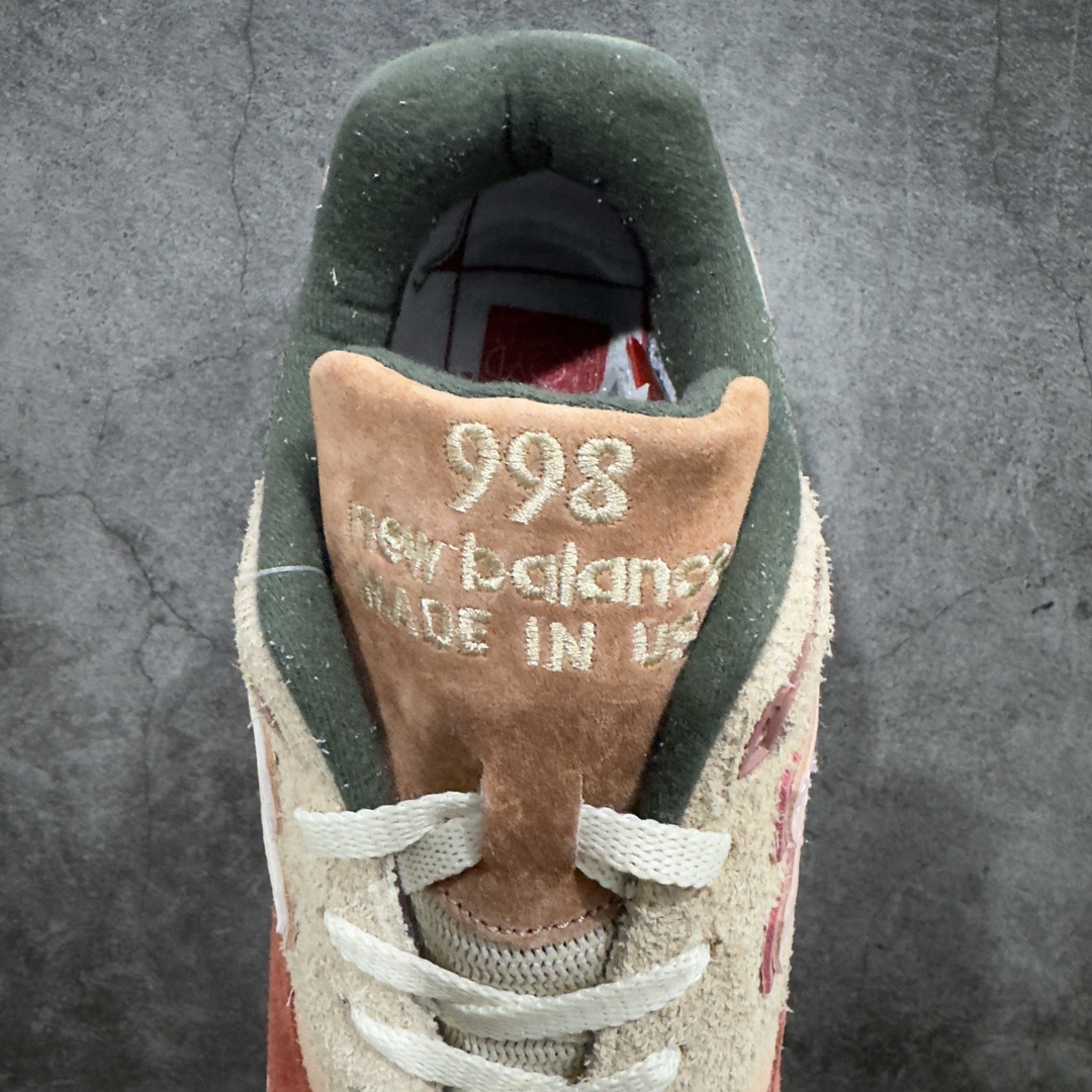 260 【K版纯原】KITH x New Balance NB998 "BroadacreCity" 复古低帮跑步鞋 U998KH1