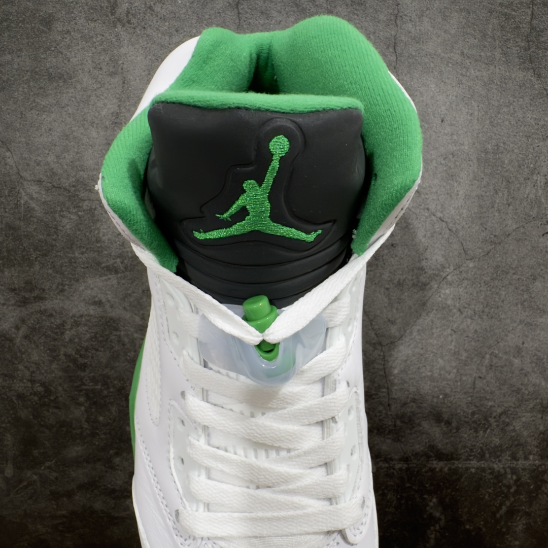 400 【外贸纯原版】Air Jordan AJ5 WMNS "Lucky Green" AJ5凯尔特人白绿 DD9336-103