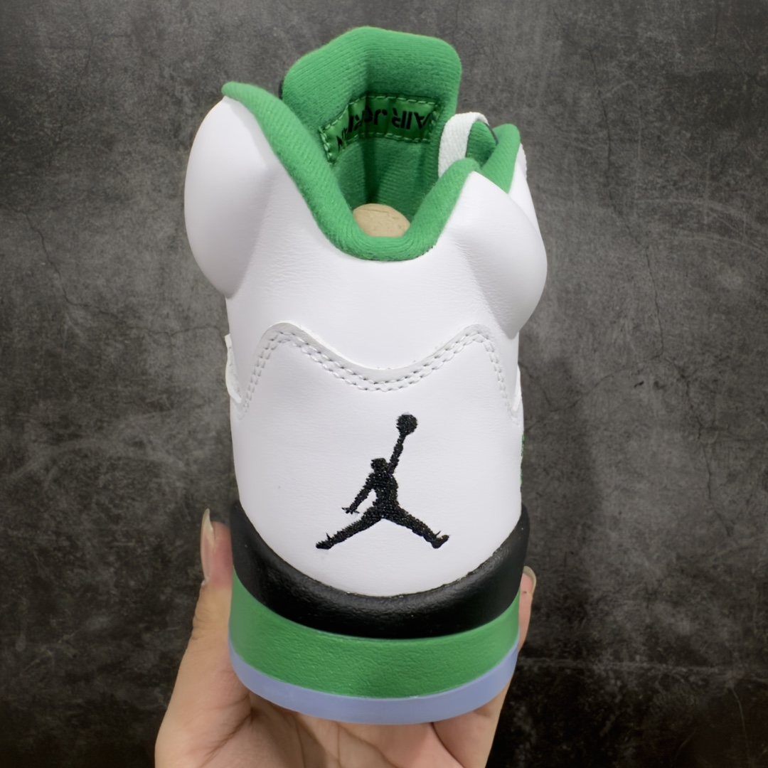 400 【外贸纯原版】Air Jordan AJ5 WMNS "Lucky Green" AJ5凯尔特人白绿 DD9336-103